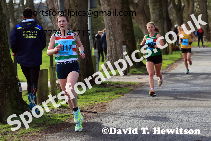 Senior Womens 6 Stage Road Relay, 2026 Northern Mens 12 and Womens 6 Stage Road Relays and Young Athletes 5k, Sheepmount Stadium, Carlisle. Photo: David T. Hewitson/Sports for All Pics